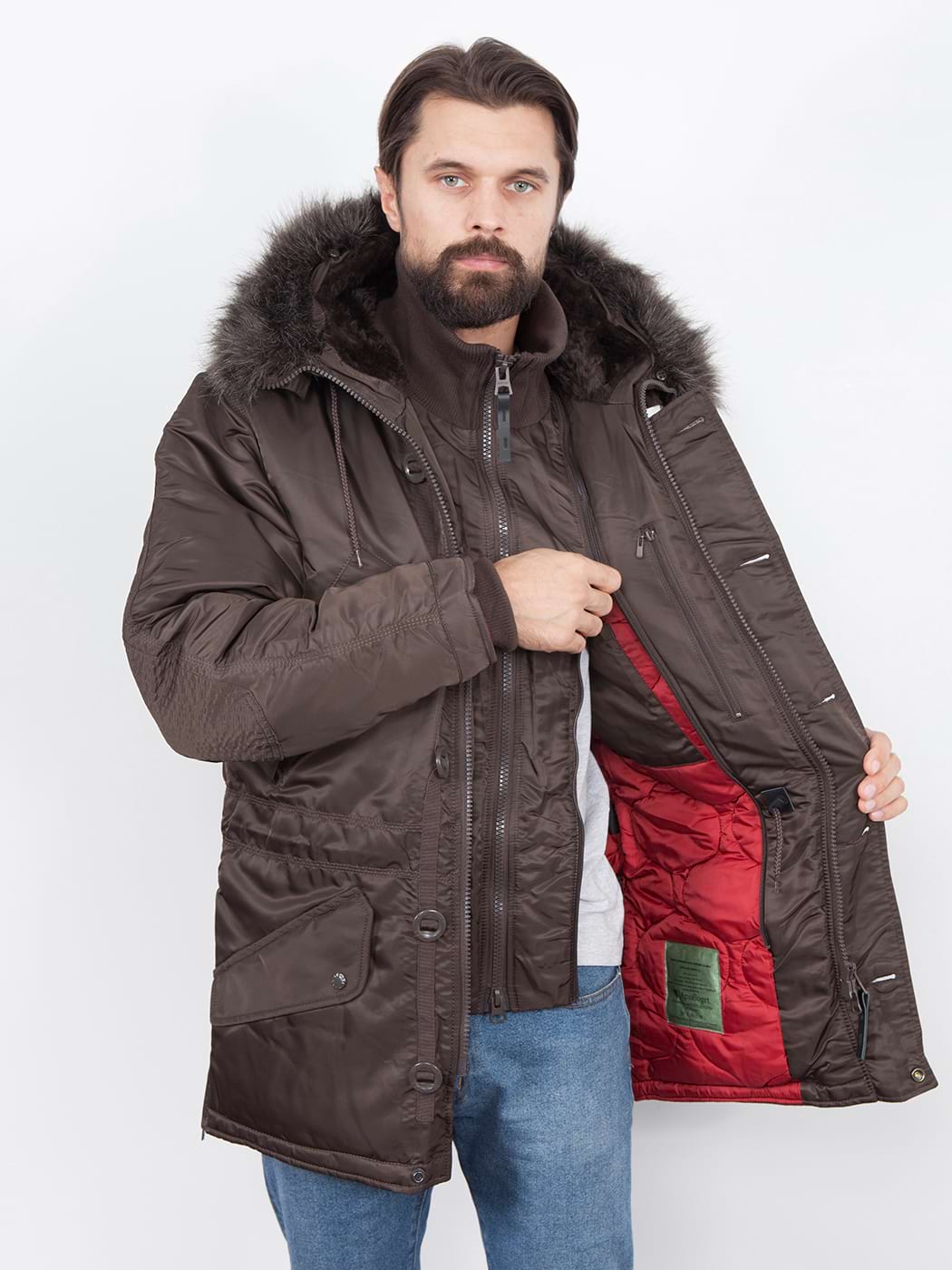 картинка Apolloget EVEREST Dark Brown/Red от магазинаАполлогет