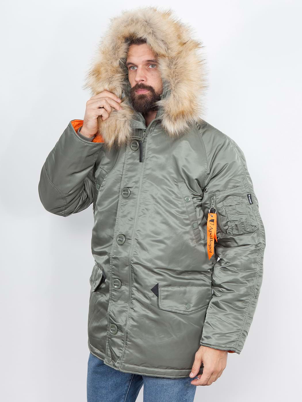 картинка Apolloget HUSKY II Olive/Orange от магазинаАполлогет