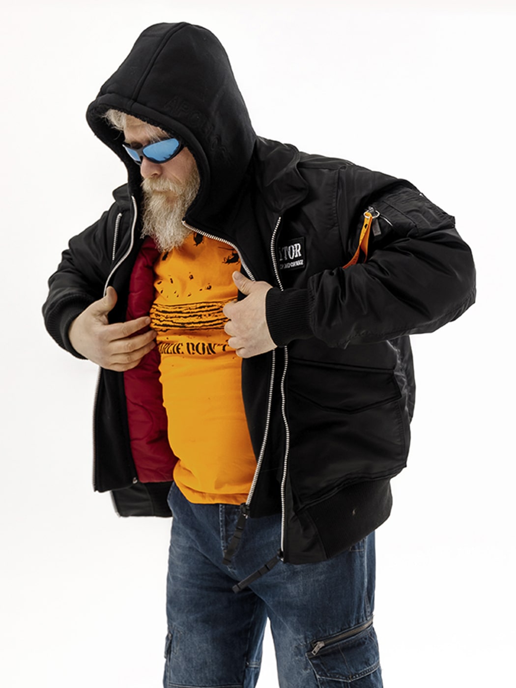 картинка Apolloget AVIATOR HD II Black/Red от магазинаАполлогет