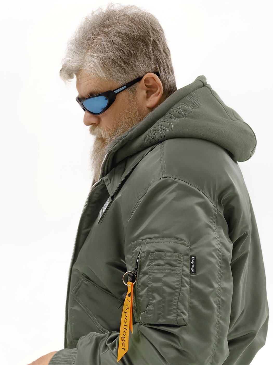 картинка Apolloget AVIATOR HD II Olive/Orange от магазинаАполлогет