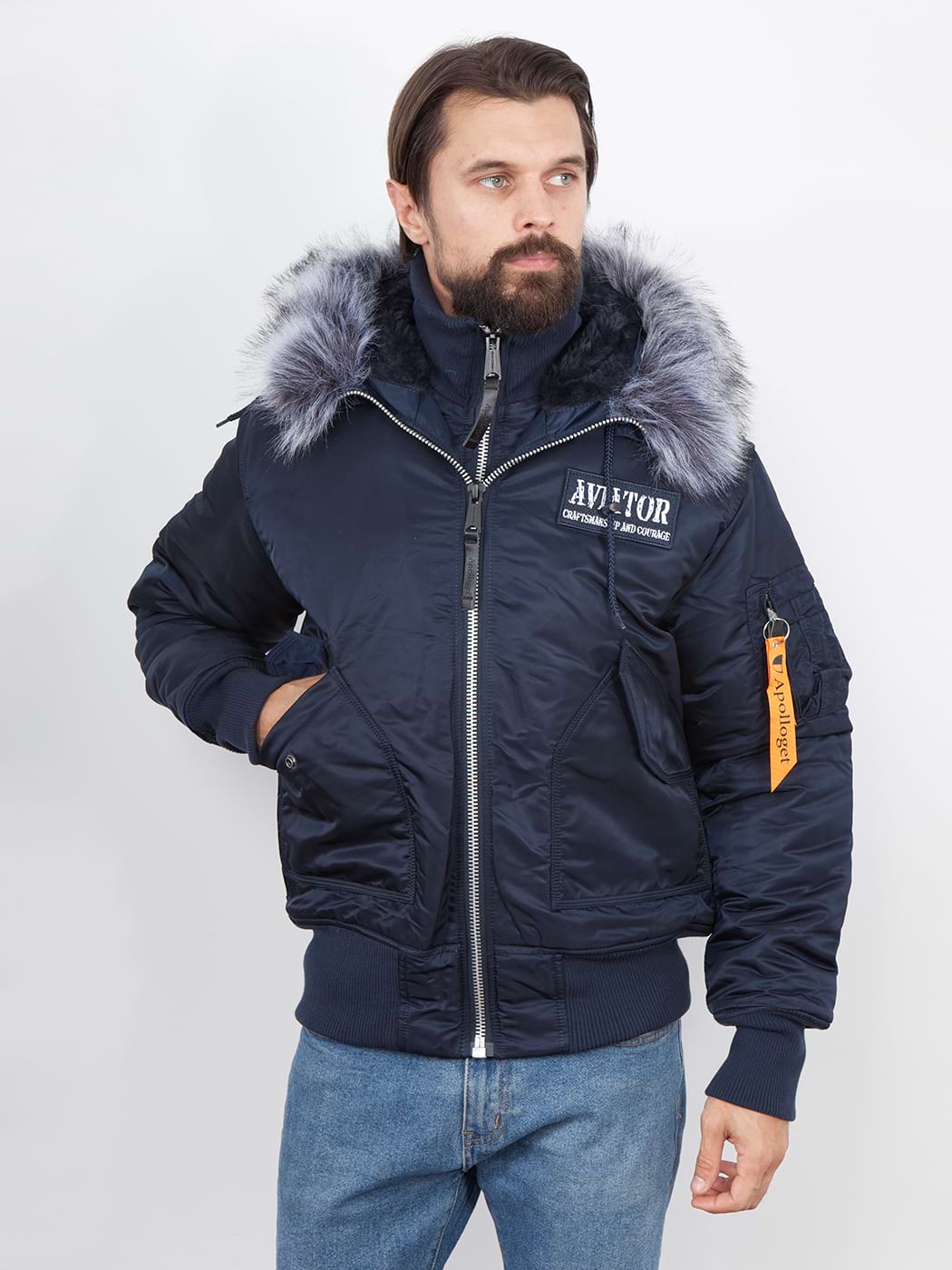 картинка Apolloget AVIATOR HD Blue/Orange от магазинаАполлогет