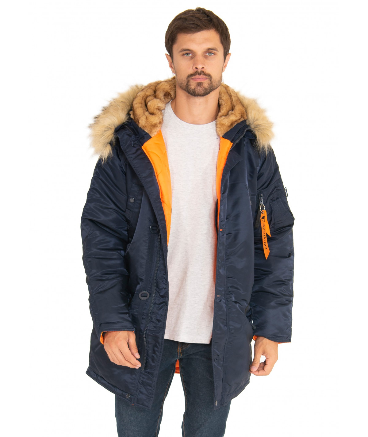 картинка Apolloget HUSKY LONG II Blue/Orange от магазинаАполлогет