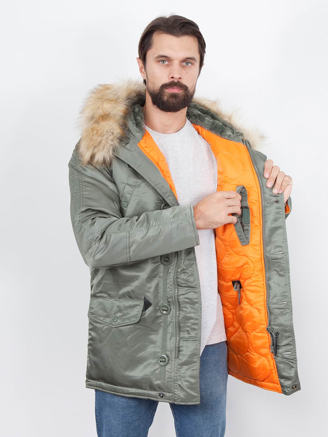 картинка Apolloget HUSKY II Olive/Orange от магазинаАполлогет