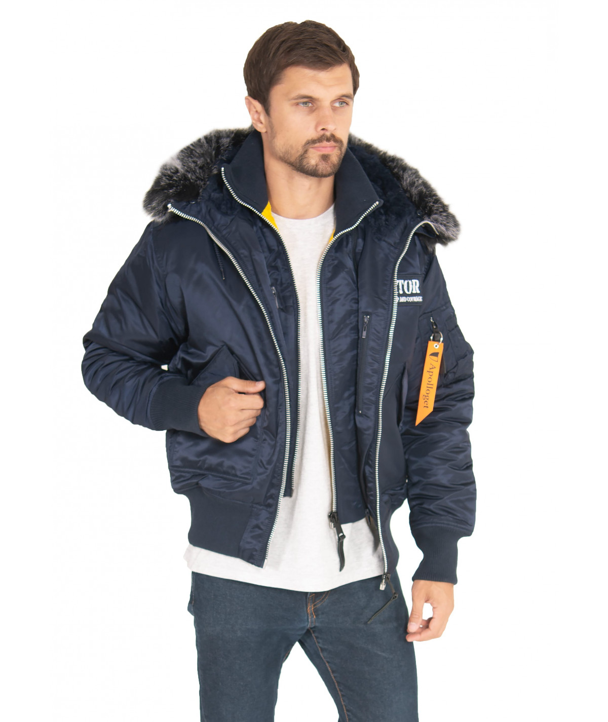 картинка Apolloget AVIATOR HD Blue/Yellow от магазинаАполлогет