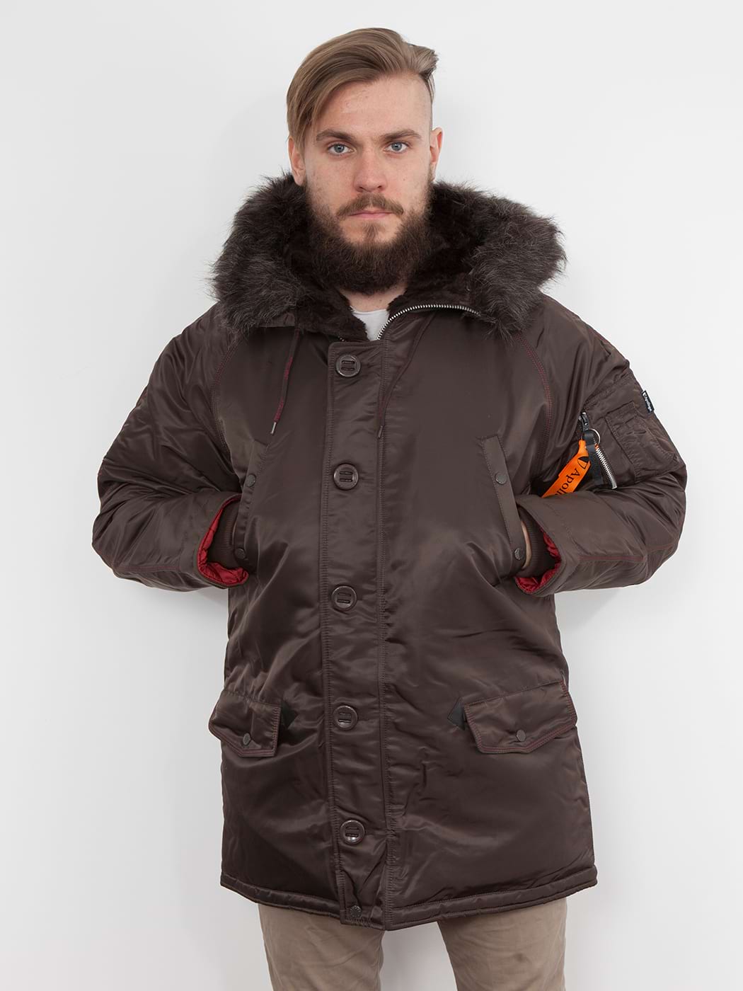 картинка Apolloget HUSKY III Dark Broun/Red от магазинаАполлогет