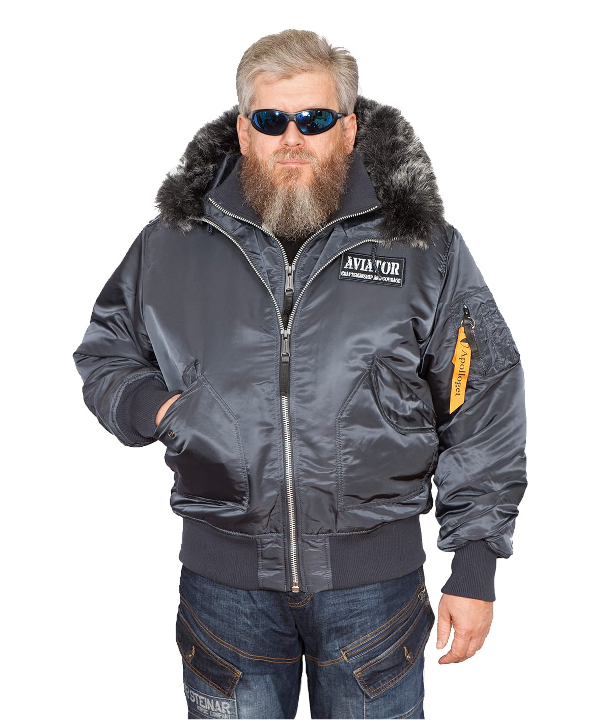 картинка Apolloget AVIATOR HD Steel Blue/Gun Metal от магазинаАполлогет