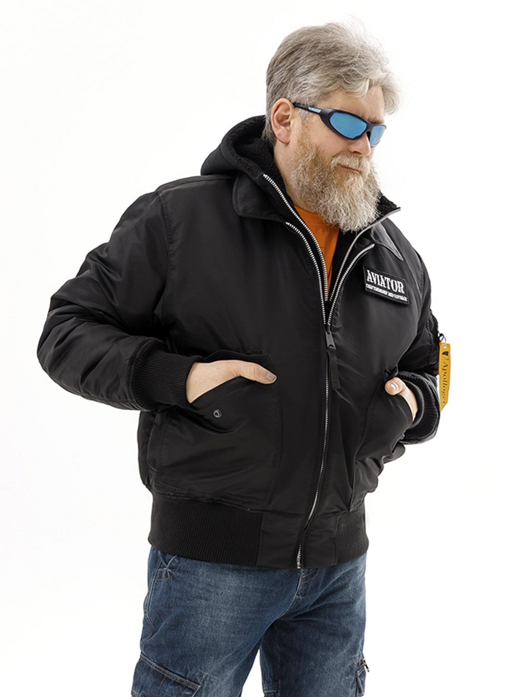 картинка Apolloget AVIATOR HD II Black/Red от магазинаАполлогет