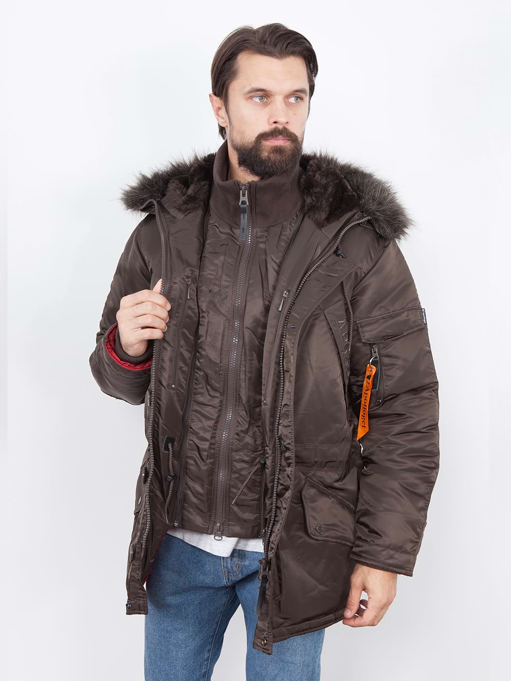 картинка Apolloget EVEREST Dark Brown/Red от магазинаАполлогет